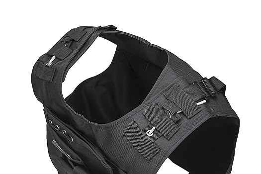 Amazon.com: Tactical Airsoft Vest w/US Flag Patch and Triple